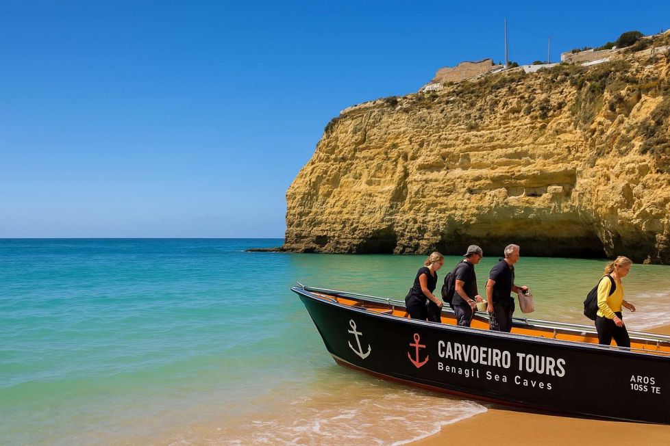 Rumbo a las cuevas de Benagil