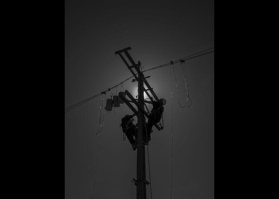 Trabajando a contraluz