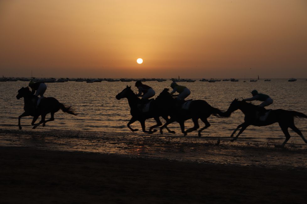 ATARDECER EN SANLUCAR DE BARRAMEDA