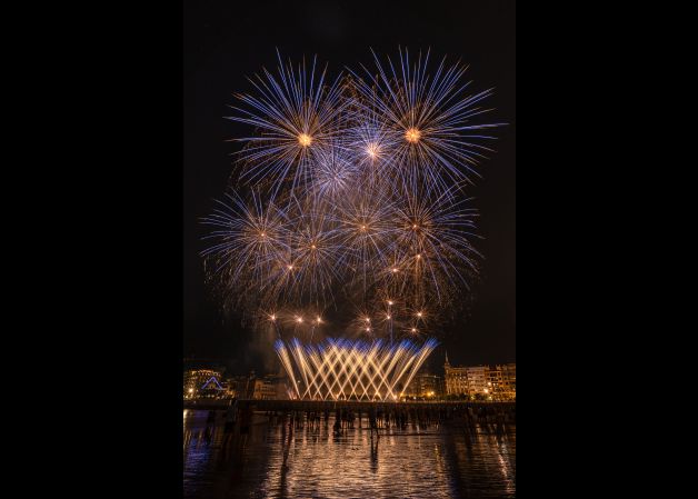 Fuegos en Donosti