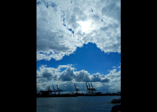 Grandeza de cielo en grandeza de puerto