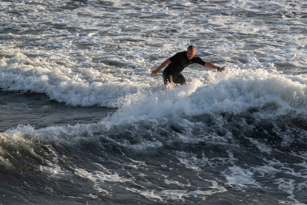 Surfista en La Concha