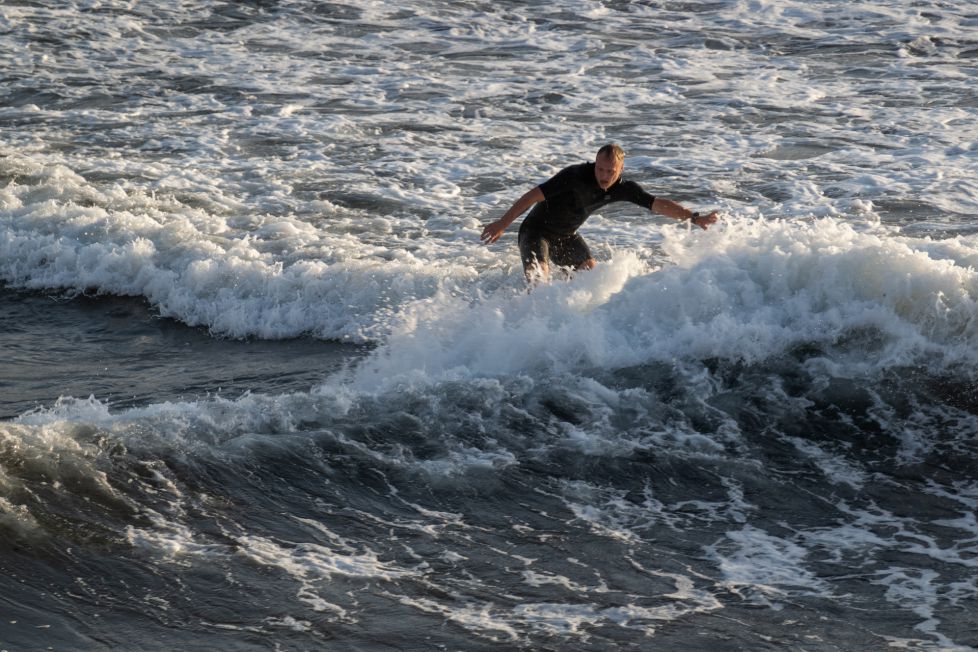 Surfista en La Concha