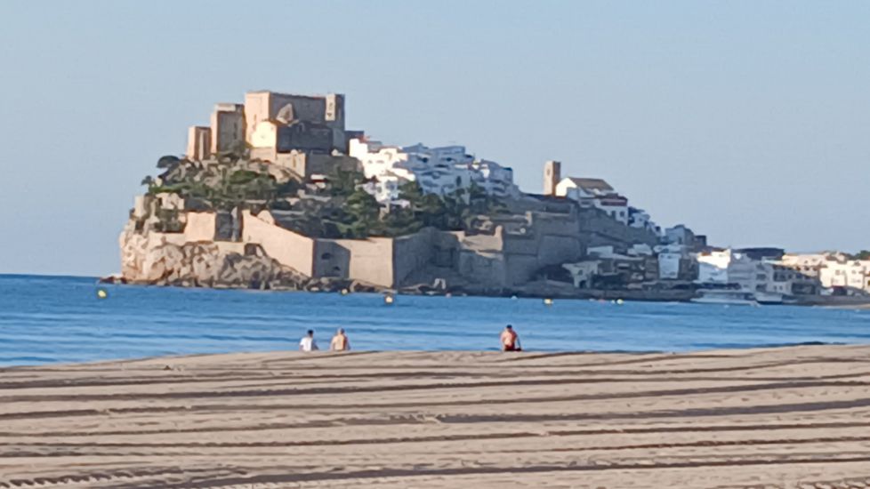 Amanece en Peñiscola