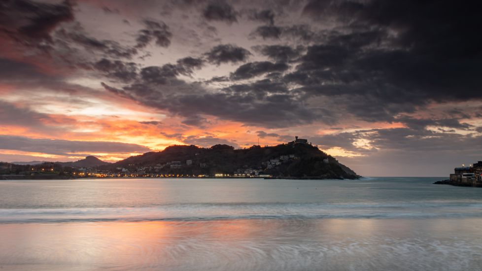 atardecer