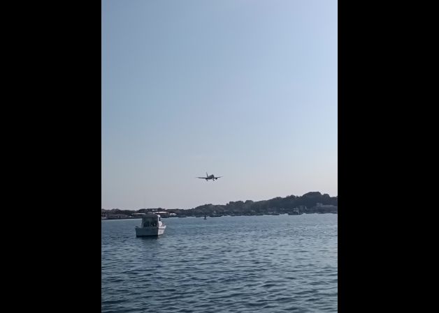 Aterrizaje en Hondarribia 
