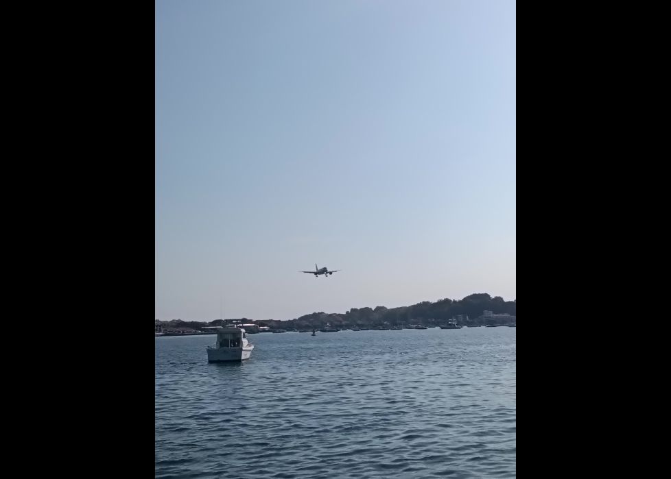 Aterrizaje en Hondarribia 