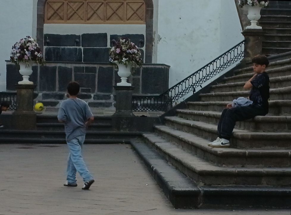 El balón.