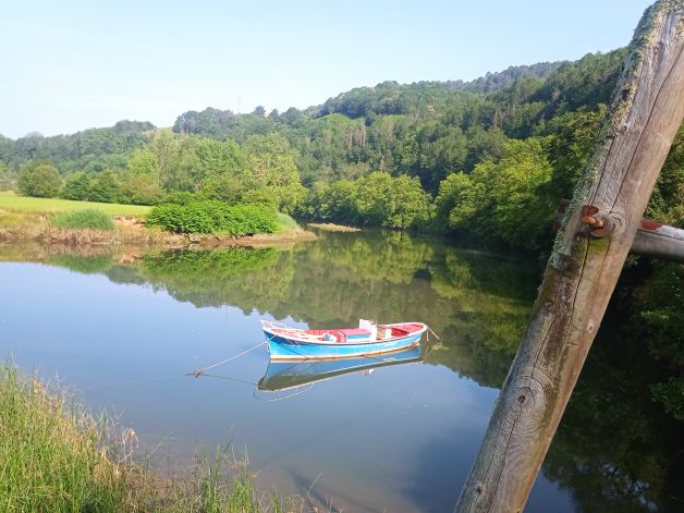 El barco de colores