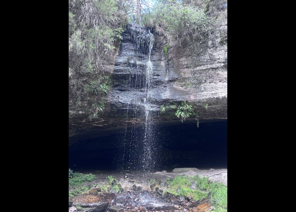 Cascada de agua