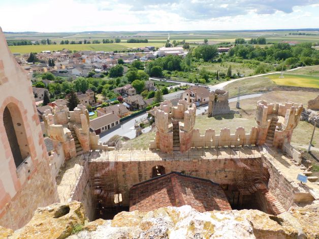 Desde el castillo de Turégano.