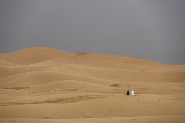 Disfrutando del desierto