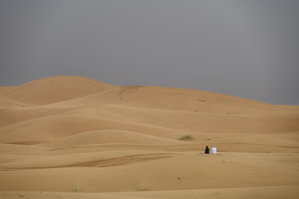 Disfrutando del desierto