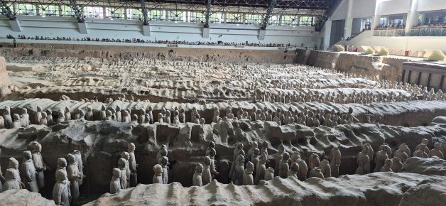 Ejército soldados de Terracota 