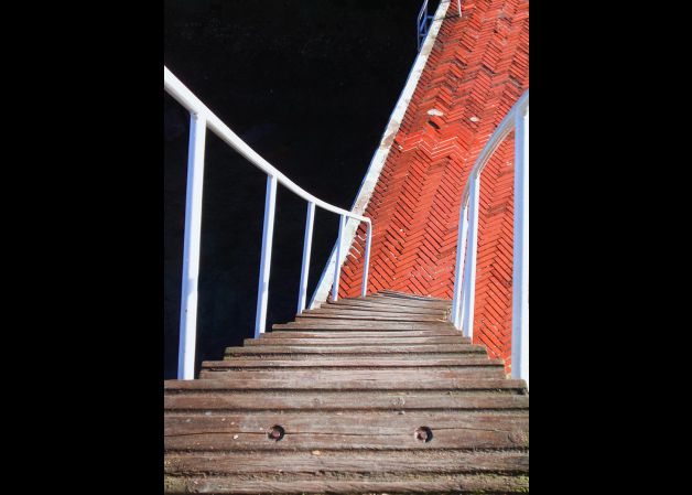 Escaleras al puerto