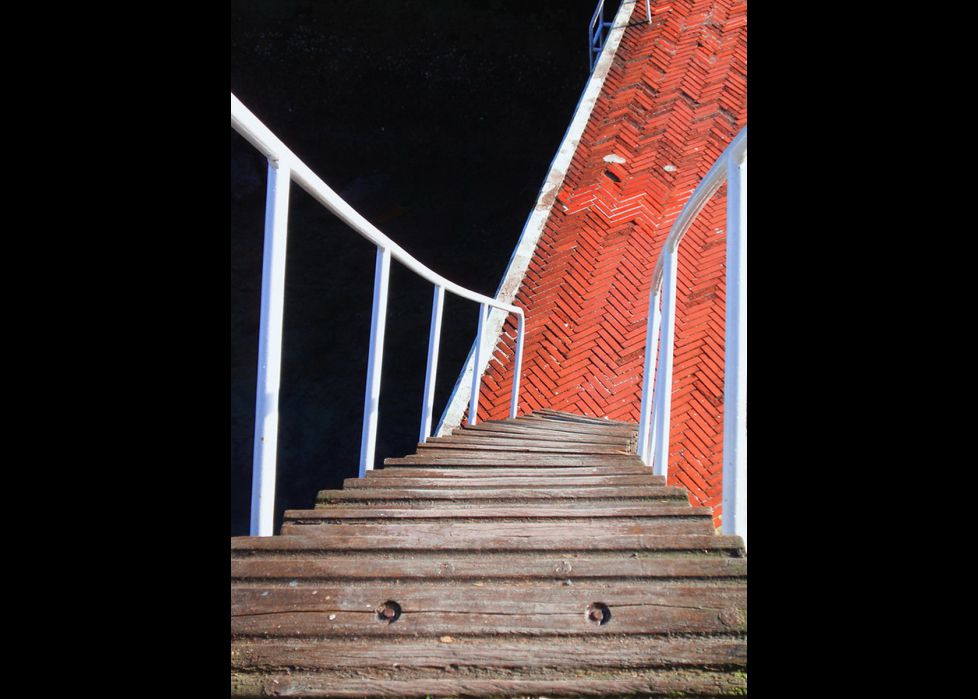 Escaleras al puerto