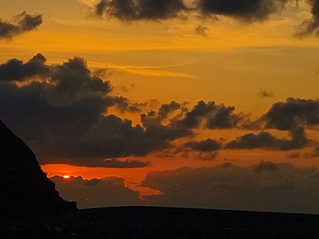 Lava en el cielo.