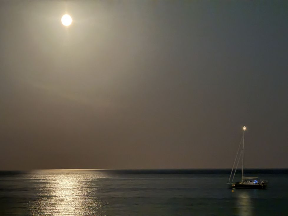 Luna llena en Marbella. 