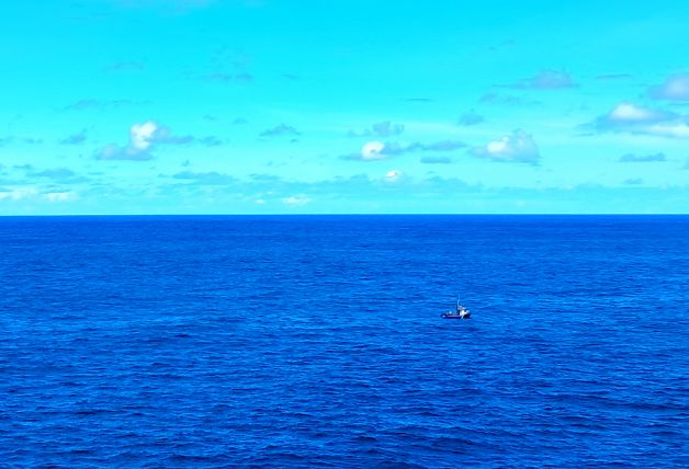 Mar azul