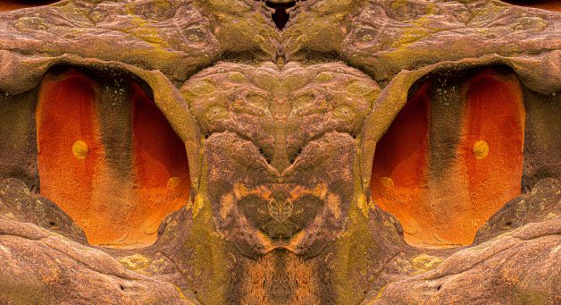 Mirada de piedra, Rocas en Jaizkibel