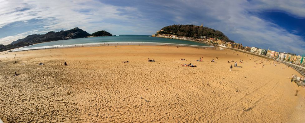 panoramica de la concha
