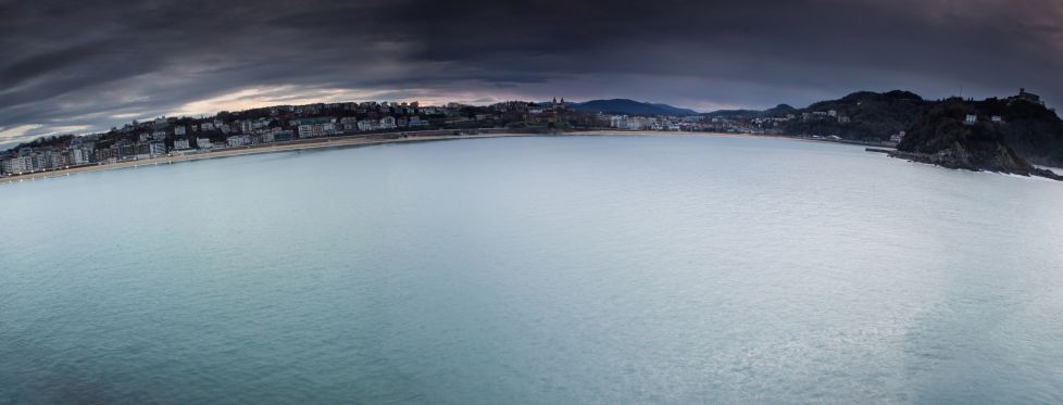 panoramica de la concha