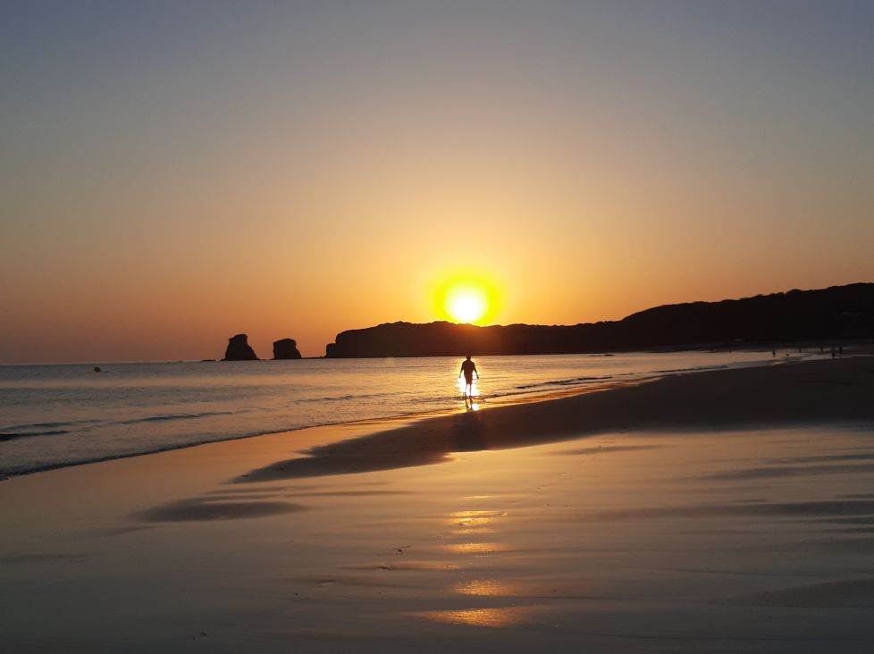 Amanecer en Hendaia