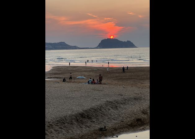 Arde el Ratón de Getaria