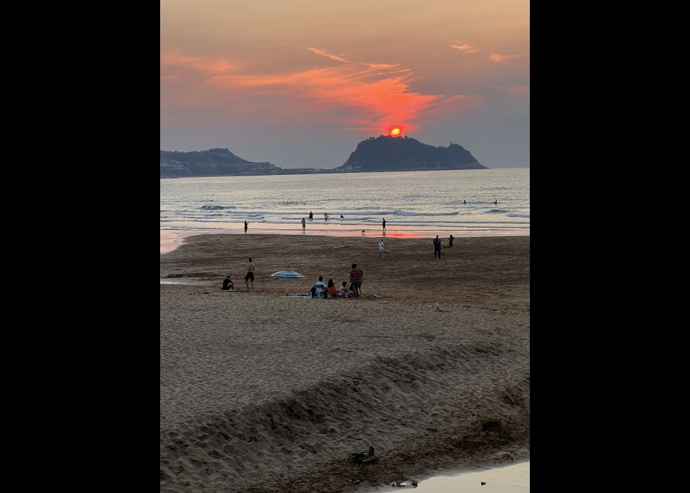 Arde el Ratón de Getaria