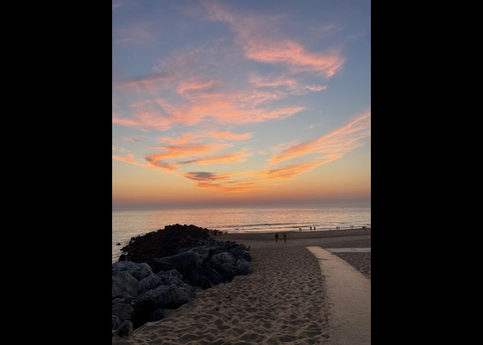 Atardecer en capbreton