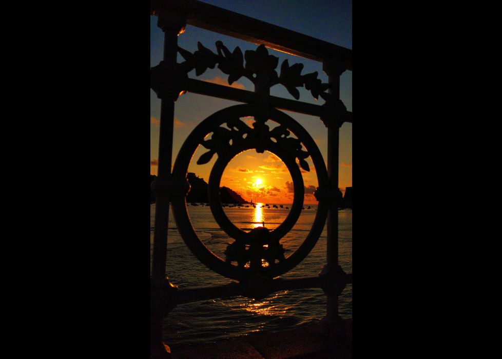 Atardecer desde La Concha