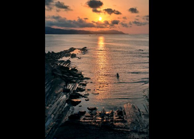 ATARDECER EN EL FLYSCH