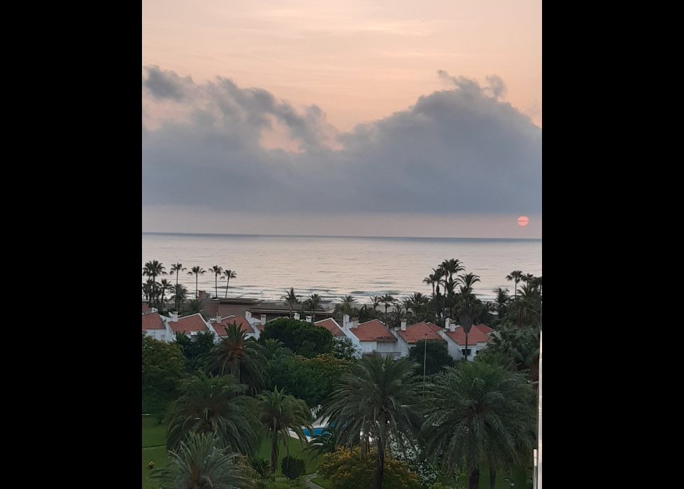Atardecer en Gandía 