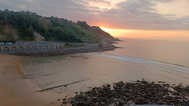 Atardecer en Getaria