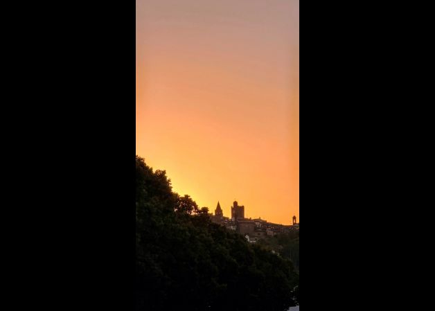 Atardecer en la Toscana 