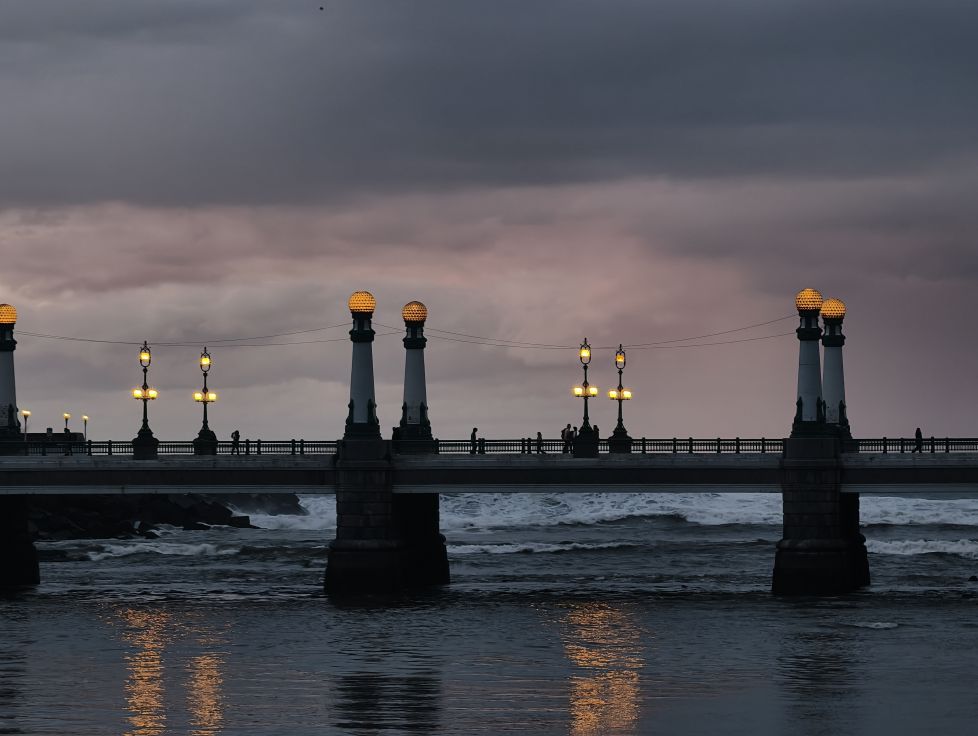 Atravesar de las luces 