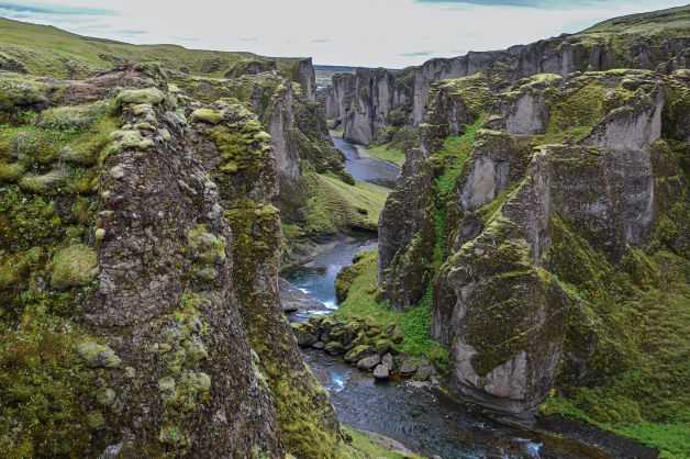 Cañón Fjaðrárgljúfur