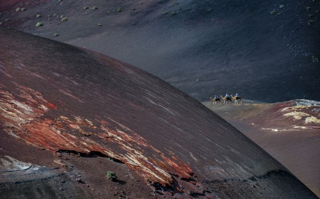 Caravana en los Volcanes