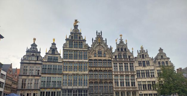 Casas típicas de Amberes