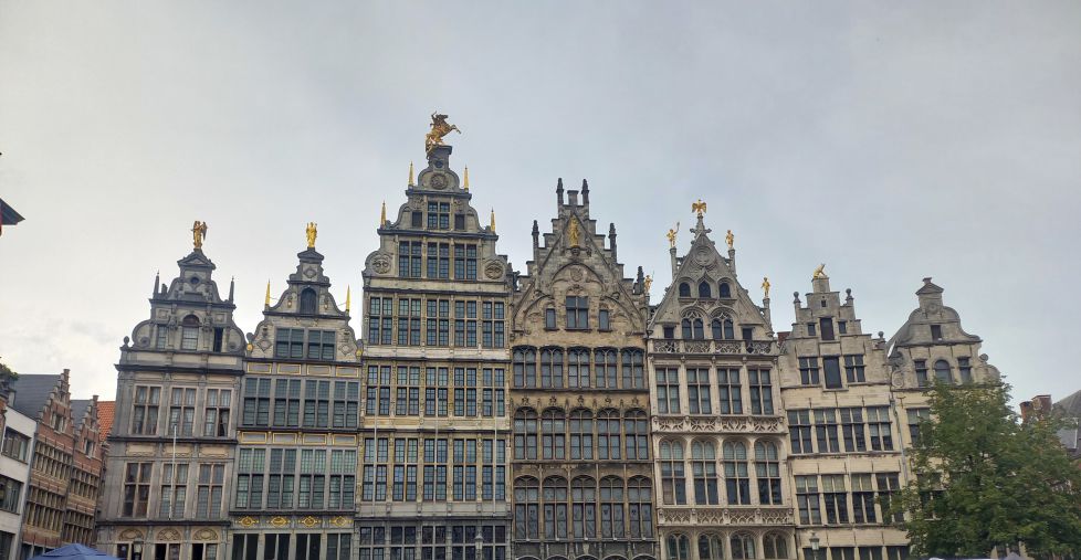 Casas típicas de Amberes