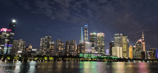 Cielo gris sobre Shanghai