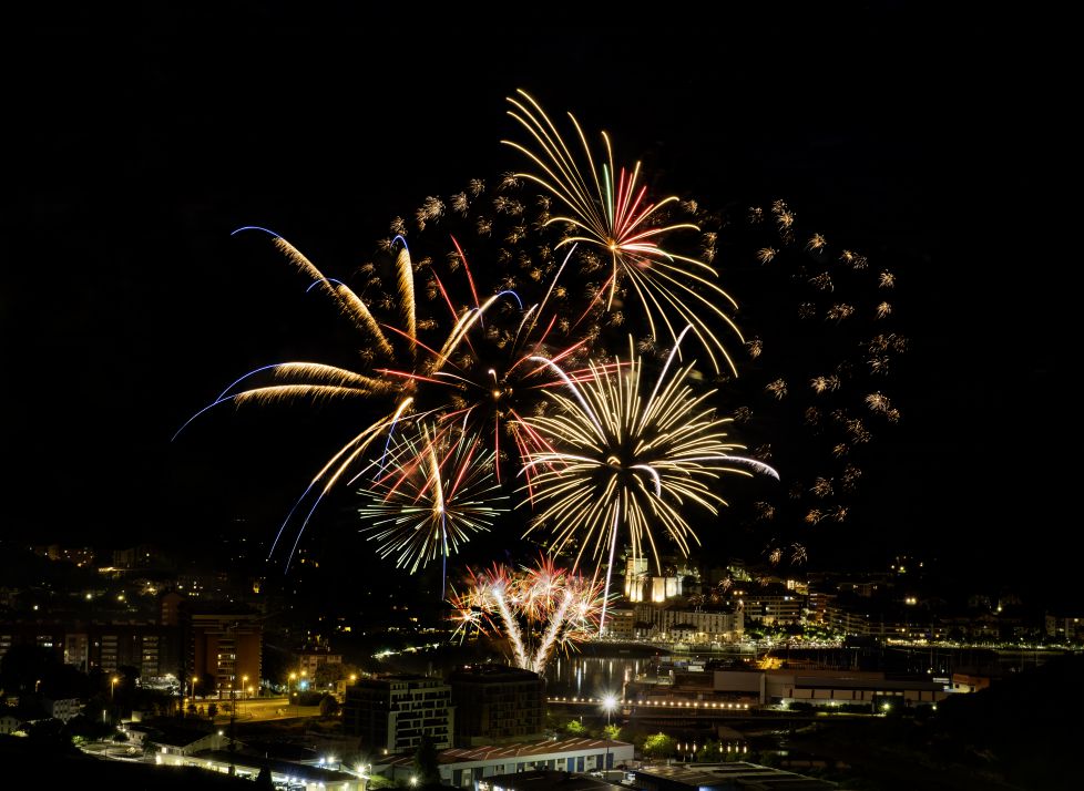 El cielo también esta de fiesta