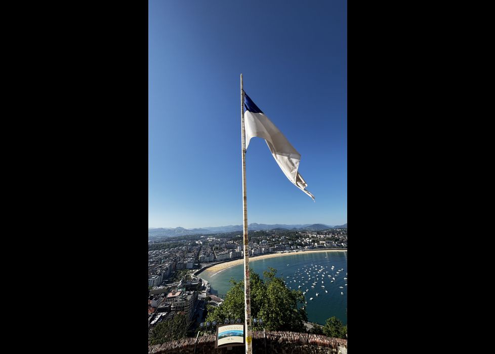En la cima de Donosti