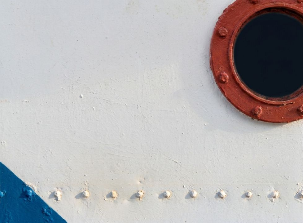 Composicion: White-Red-and-Blue. Piet-Mondrian