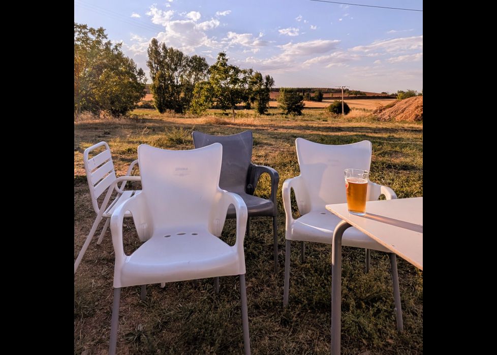 El crepúsculo de mi soledad.