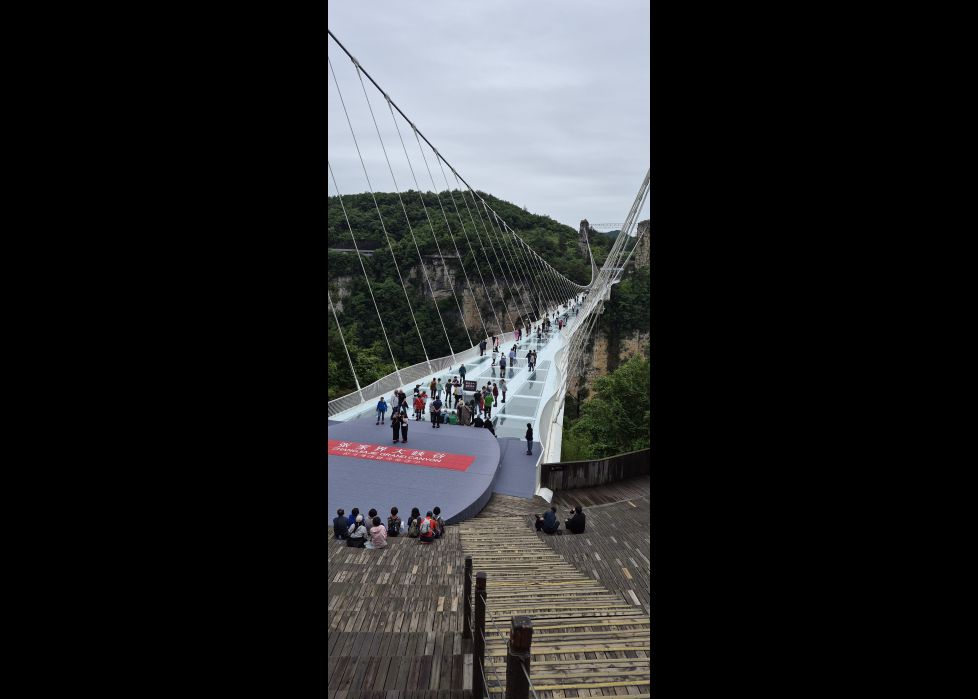 Cruzarlo es adrenalina pura.