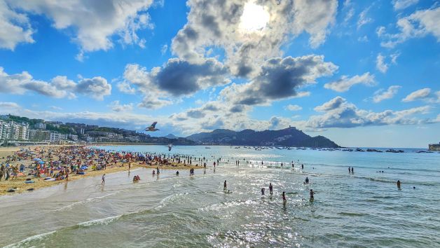 Un día de verano en la Concha