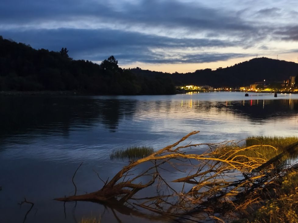 Donde él río guarda la noche.