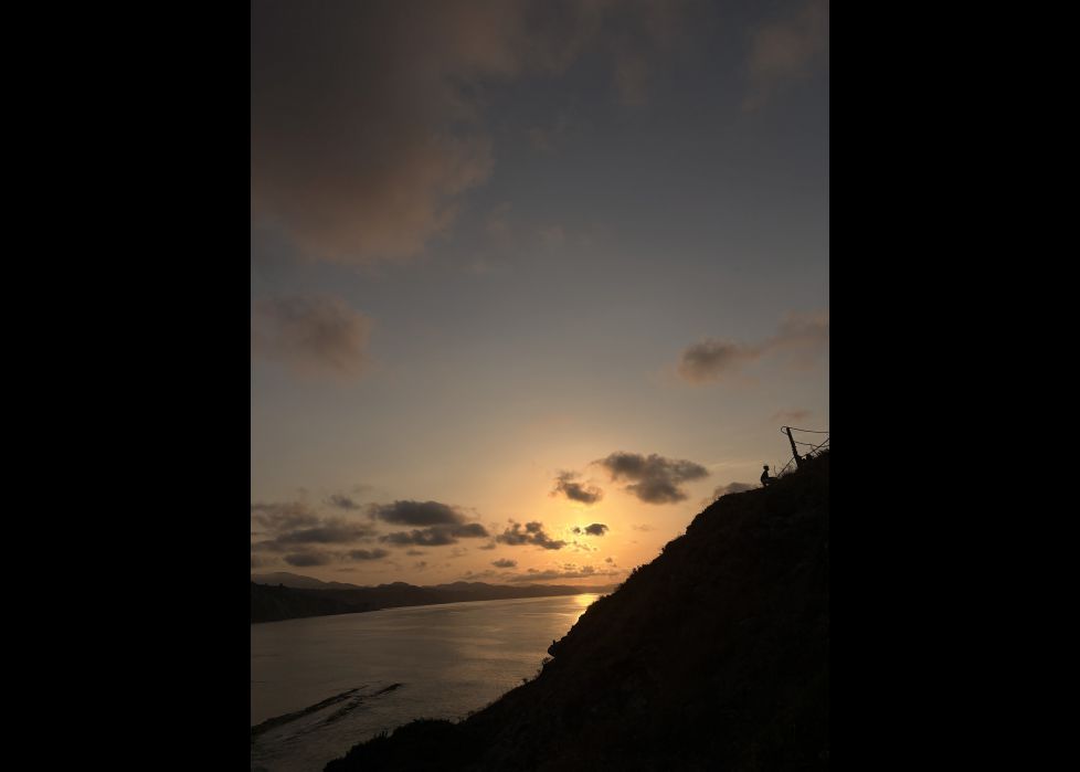 eclipse sobre el Cantábrico