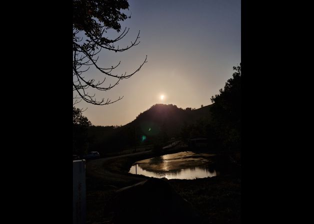 Eclipse desde Asentzio